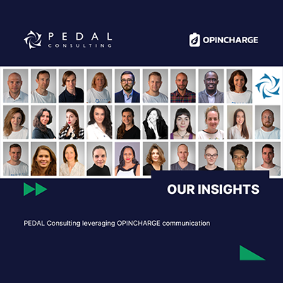 PEDAL Consulting leveraging OPINCHARGE communication